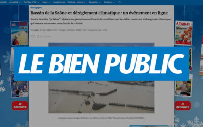 PRESSE. Bassin de la Saône et dérèglement climatique : un événement en ligne