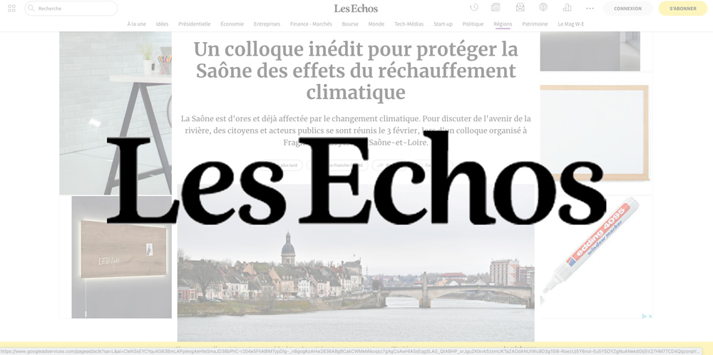 Un colloque inédit pour protéger la Saône des effets du réchauffement climatique – Les Echos