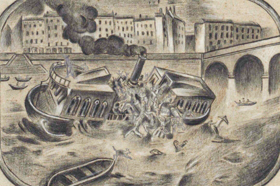 HISTOIRE. Le 10 juillet 1864, une terrible catastrophe sur la Saône endeuillait Lyon